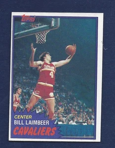 1981 TOPPS #74 BILL LAIMBEER ROOKIE RC MIDWEST RAZOR SHARP .99 SHIP Y125 - Picture 1 of 2
