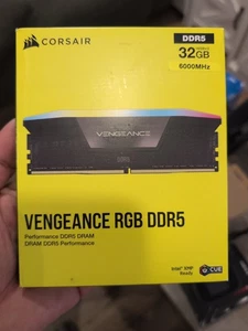 Corsair Vengeance RGB DDR5 32 GB (2 X 16 GB) 6000 MHz CL36 - CMH32GX5M2E6000C36/Probado - Imagen 1 de 4