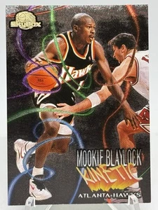 Mookie Blaylock 1995-96 SkyBox Premium Kinetic #K1 Insert Atlanta Hawks - Picture 1 of 2