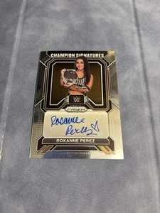 2023 Panini Prizm WWE Roxanne Perez Champion Signatures Auto #CS-RXP - Picture 1 of 2