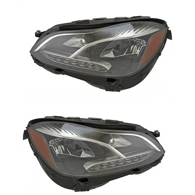 SET-H57012076561-C Hella Set of 2 Headlights Lamps  Driver & Passenger Side Pair Foto 1 de 4