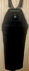 Men's Liberty Bibs Flex Overalls Denim Carpenter 44-30 New - Picture 1 of 14