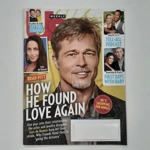 Us Weekly Magazine November 27 2023 Issue 48 Brad Pitt Love Story - Picture 1 of 2