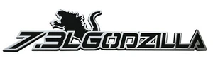 Para Godzilla Insignias Emblema RAGING 7.3 Angry 7.3l Cromo Agresivo Negro-1 pieza - Imagen 1 de 4