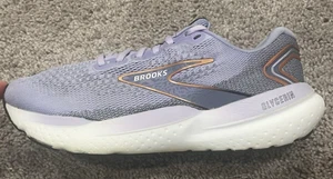 Brooks Glycerin 21 scarpe donna taglia 9,5 viola sneakers corsa atletica palestra - Foto 1 di 11
