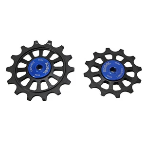 Kogel Bearings 12/14T Oversized Pulley Set Shim R9100, Cross - Blk - Picture 1 of 1