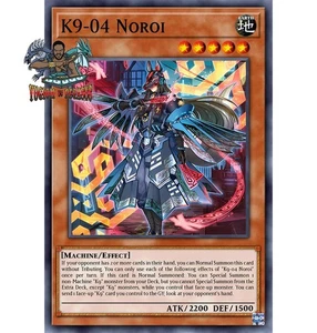 Yugioh! 1x K9-04 Noroi DOOD-EN025 Ultra Rare 1st Ed NM - Picture 1 of 1