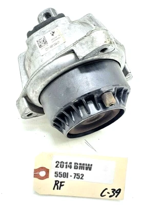 BMW 550I F10 2011-2016 4,4 L V8 pasajero derecho montaje motor delantero fabricante de equipos originales. Foto 1 de 4