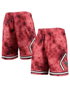 Mitchell & Ness Chicago Bulls reflektierende rote Swingmanshorts Herren Größe SMALL - Bild 1 von 4