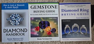 3 Bücher - Edelstein & Diamant Ring Kaufratgeber + Diamant Handbuch - Renee Newman GG - Bild 1 von 3