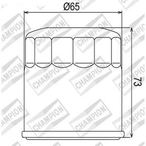 COF203 Filtro Aceite CHAMPION Polaris Atv 300 Sportsman 2008 2009 2010 - Imagen 1 de 1