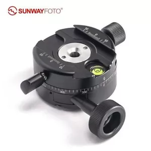 SUNWAYFOTO GC-01G Tripod Geared Head Panoramic Arca Swiss Clamp 58mm - Picture 1 of 11