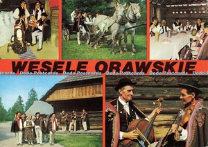 D183955 Wesele Orawskie. Skansen w Zubzycy Gornej. Krajowa Agencja Wydawnicza. M - Picture 1 of 3