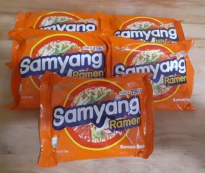 5CT: SAMYANG KOREAN KMJ HALAL RAMEN Instant Noodle Soup spice 4.23z chinese like - Picture 1 of 3