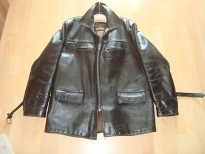 L.P.B 50er Jahre Lederjacke Bikerjacke Rockabilly Gr.S/M-Vintage°°°°°°°°° - Bild 1 von 17
