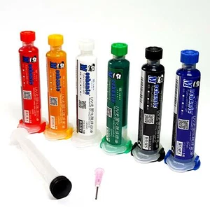 MECHANIC UV Curable Solder Mask Soldering PCB Repair Paint 10cc & Plunger - Picture 1 of 12