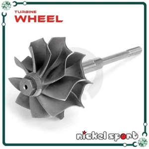 Turbocompresor turbocompresor Garrett GT20 GT25 42,4 / 50,2 mm 9 cuchillas rueda de eje turbo turbina - Imagen 1 de 4