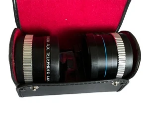 2 Rokinon Lenses Canon Sureshot AF35MII Wide  Angle and Telephoto Case Paperwork - Picture 1 of 12