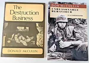 Don McCullin Destruction Business 1971 + Unreasonable Behaviour 1992 - Picture 1 of 24
