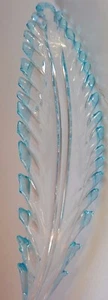 MURANO KRONLEUCHTER VENEDIG ERSATZTEIL SPARE PART RECHANGE GERADE BLATT FoD19/2 - Bild 1 von 5
