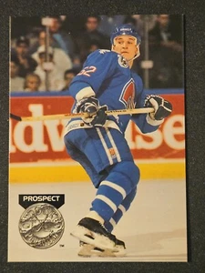 91-92 Pro Set Platinum Adam Foote Rookie 🚨🚨🚨 Quebec Nordiques - Picture 1 of 2