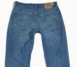 Pantalones de mezclilla Levi ́s 501 para hombre azul Levis W34 L34 34 pulgadas calce recto - Imagen 1 de 5