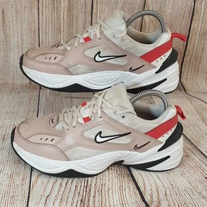 Nike Damen M2K Tekno Fossil Stone Turnschuhe Sport Gym Schnürschuhe Turnschuhe UK 4,5 - Bild 1 von 17