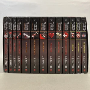 L. J. Smith Vampire Diaries Series Complete Collection Books 1-13 TPB Box Set - Picture 1 of 14