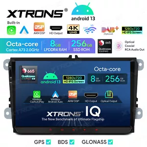 9" Android 13 8-Core 8+256GB Car GPS Radio Stereo Carplay 4G For VW Jetta Passat - Picture 1 of 16