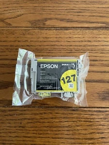 Genuine Epson 127 Yellow Ink Cartridge - Picture 1 of 1