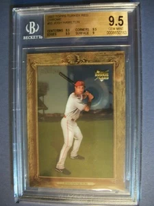 JOSH HAMILTON 2007 Topps Turkey Red Chrome #55 BGS GEM MINT 9.5 RC /1999 Reds - Picture 1 of 1