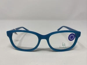 Hiki Nicole Miller ELODIE C02 47-15-125 Blue Full Rim Eyeglasses Frame DK53 - Picture 1 of 8