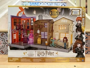 Wizarding World Harry Potter Magical Minis 3-in-1 Diagon Alley Playset New! - Picture 1 of 4