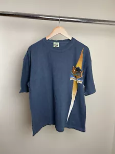 Vintage 90's Scooby-Doo T Shirt Adult Large Gray Graphic Short Sleeve Mens - Picture 1 of 10