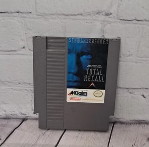Total Recall Nintendo Entertainment System 1990 Game Authentic! - Picture 1 of 3