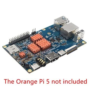 4x CPU RAM Copper Self-Adhesive Heatsinks Heat Dissipation Plate for Orange Pi 5 - Picture 1 of 8