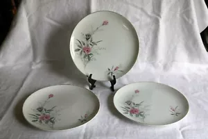 Fine China of Japan GOLDEN ROSE MSI 10 3/8" Dinner Plates (3) - Picture 1 of 6