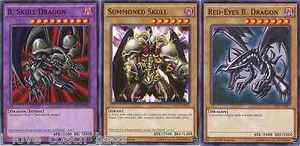 B. Skull Dragon Fusion Set New + Red-Eyes B. Dragon + Summoned Skull Yu-Gi-Oh! - Picture 1 of 1