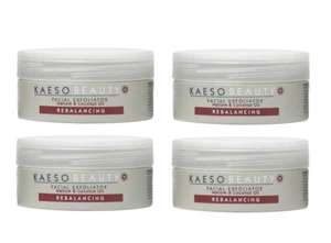 Kaeso Beauty Rebalancing Facial Exfoliator Mallow & Coconut Oil 95ml Pack of 4 - Picture 1 of 2