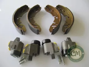 Morris Mini Leyland Clubman & Moke Front Drum Brake Shoe & Wheel Cylinder Kit - Picture 1 of 1