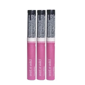 3 Pack Wet n Wild MegaSlicks Lip Gloss, 544 Sinless - Picture 1 of 3