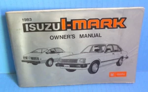 83 1983 Isuzu I-Mark manual del propietario - Imagen 1 de 1