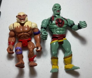 1985 Thundercats Actionfigur Spielzeug Telepix Mumm-Ra und Monkian T. Wolf LJN Spielzeug - Bild 1 von 8