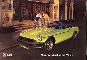 MG MGB UK market colour sales brochure 1974-75 ref.3041 - Picture 1 of 1