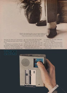 1966 IBM Executary 224 Dictating Unit: Still Dictating Vintage Print Ad - Picture 1 of 1