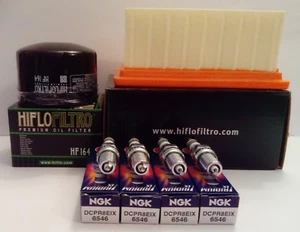 Service Kit For BMW R1200RT (2005 to 2009) Filters and NGK Iridium Spark Plugs - Picture 1 of 6