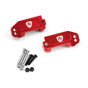 NEW Powerhobby Aluminum Front Caster Blocks Red FOR Traxxas Slash Stampede Ruslt - Picture 1 of 3
