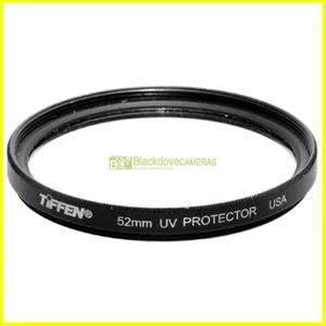 52mm Filtro UV Protector Tiffen USA per obiettivi a vite M52 UltraViolet filter - Imagen 1 de 2