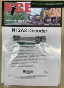 New NCE 142 N12A2 Decoder Atlas N Scale Classic GP7 GP9 GP30 GP35 N14A2 - Picture 1 of 2