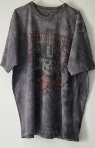Vintage 00's Rolling Stones Beggars Banquet Tie Dye Liquid Blue T-shirt sz L - Picture 1 of 8